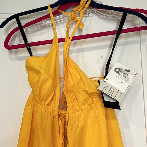 Vintage Baby Phat Yellow Dress-NWT-M - Picture 2 of 5